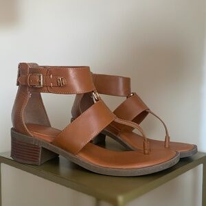 Tommy Hilfiger Vachetta Thong Heeled Sandal